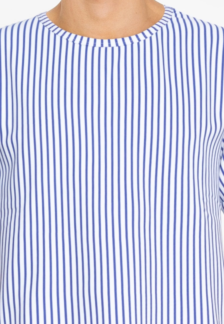 ZALORA BASICS Textured Stripes T-Shirt - Billede 3