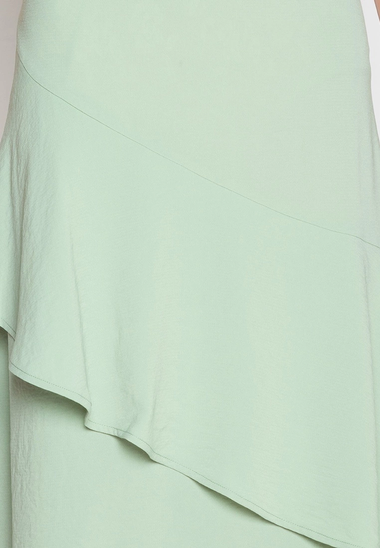 ZALORA BASICS Asymmetric Ruffle Midi Skirt - Billede 3