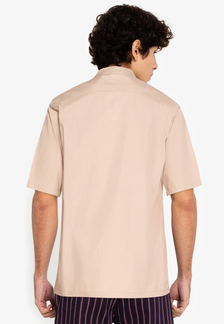 ZALORA BASICS Patch Pocket Half Placket Shirt - Billede 2