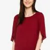 ZALORA BASICS Dolman Sleeve Blouse