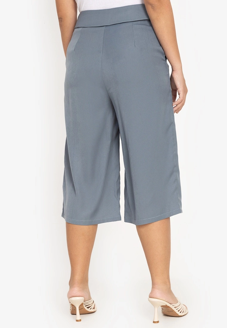 ZALORA BASICS Foldover Button Culottes - Billede 2