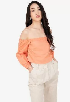 ZALORA BASICS Off Shoulder Top