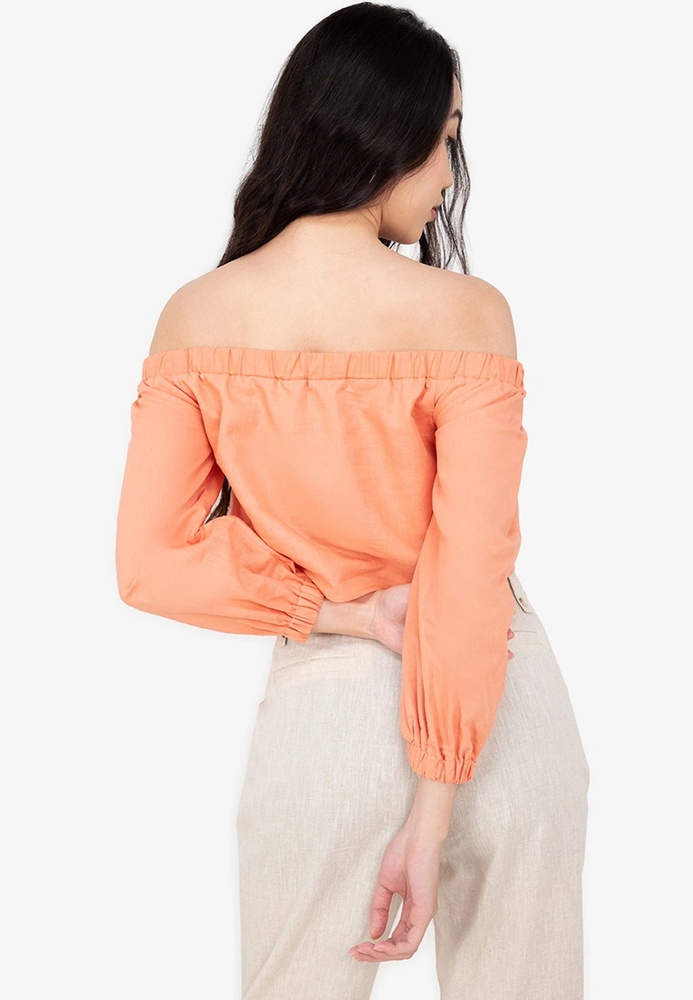 ZALORA BASICS Off Shoulder Top - Billede 2