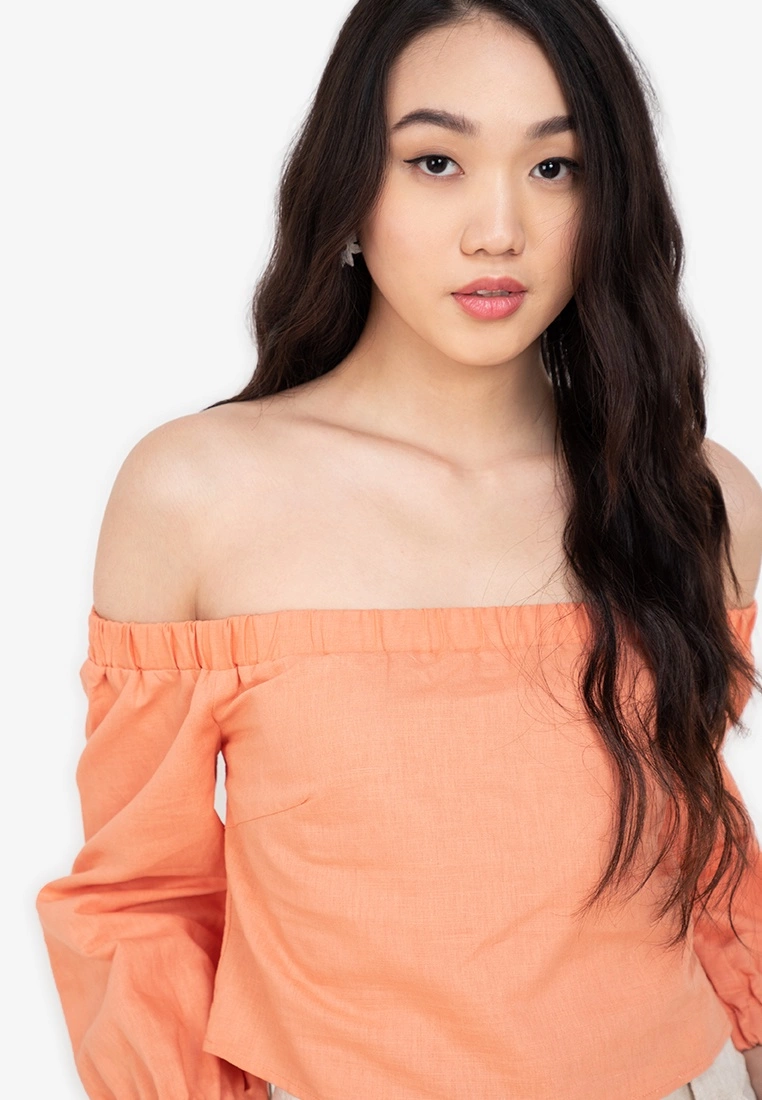 ZALORA BASICS Off Shoulder Top - Billede 3