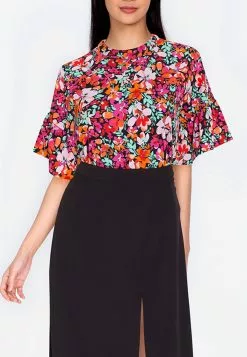 ZALORA BASICS Sleeve Detail Top