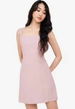 ZALORA BASICS Strappy Mini Dress