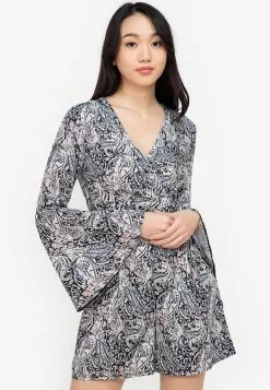 ZALORA BASICS 100% Recycled Polyester Playsuit