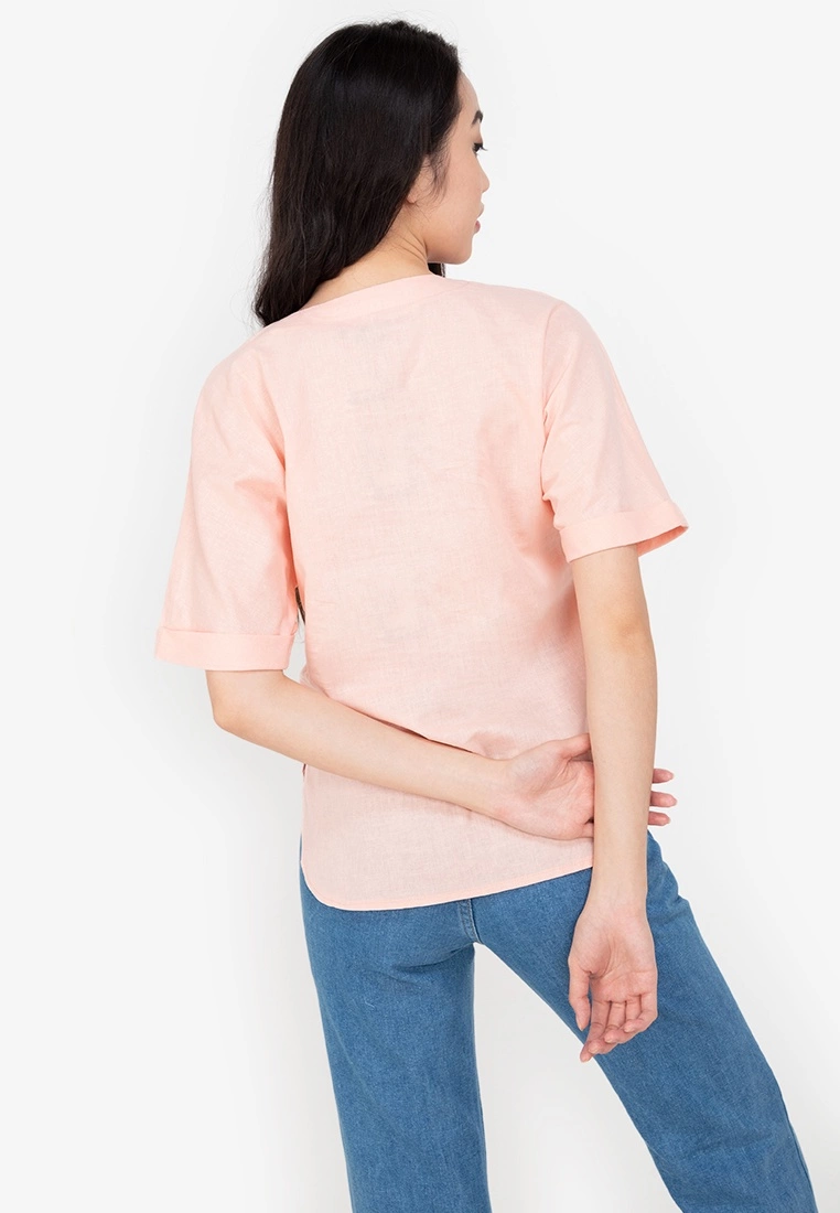 ZALORA BASICS Utility Rolled Cuff Shirt - Billede 2