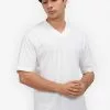 ZALORA BASICS V Neck Collar T-Shirt