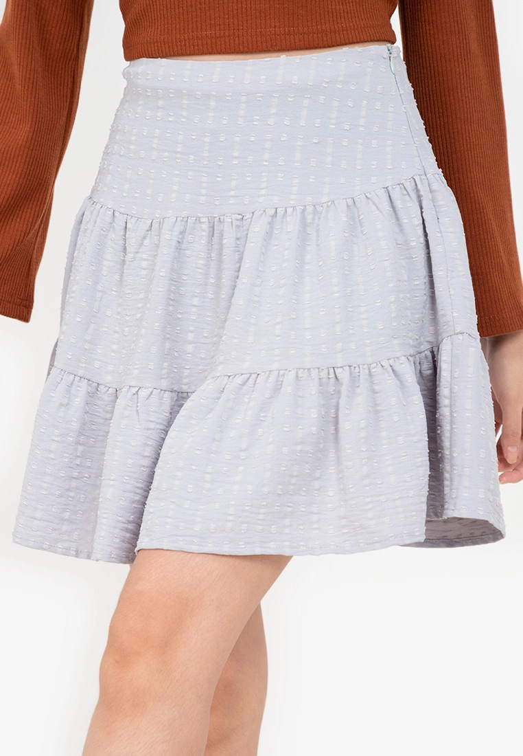 ZALORA BASICS Tiered Mini Skirt - Billede 3