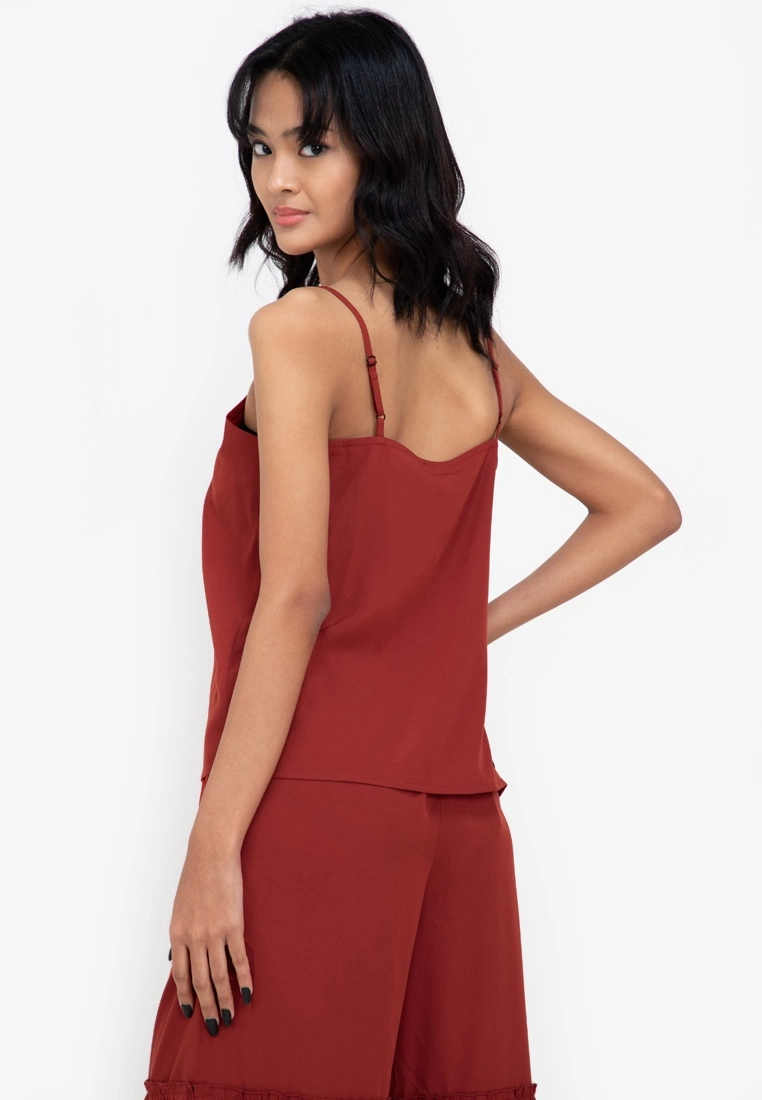 ZALORA BASICS Embroidery Detail Cami Top - Billede 2