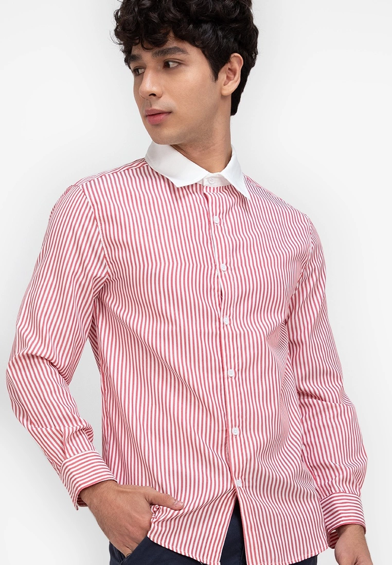 ZALORA BASICS Contrast Collar Shirt - Billede 3