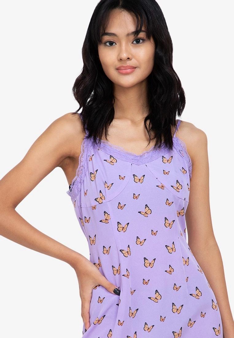 ZALORA BASICS Lace Trim Mini Dress - Billede 3