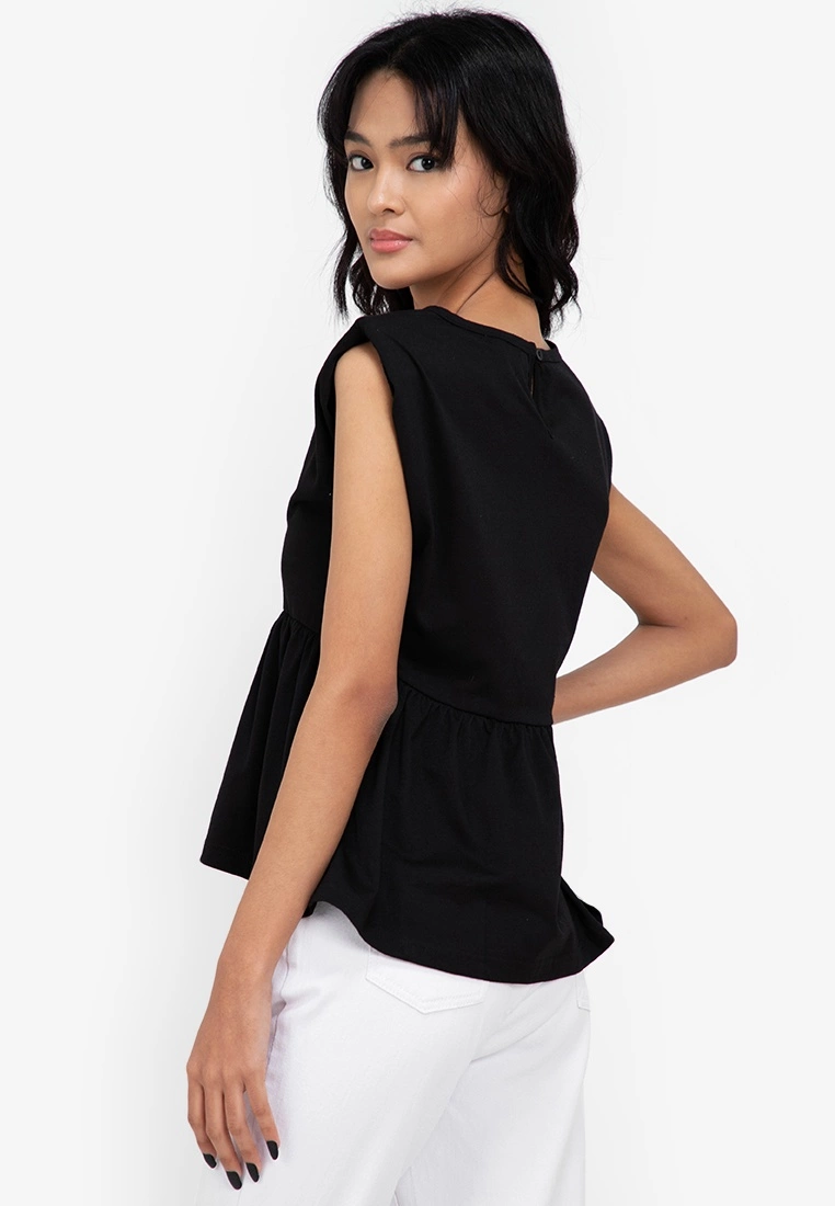 ZALORA BASICS Shoulder Detail Smock Top - Billede 2