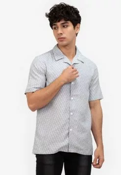 ZALORA BASICS Bowling Shirt