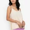 ZALORA BASICS Lace Trim Cami Top