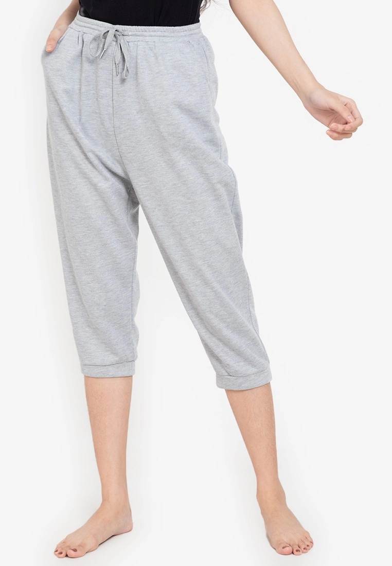ZALORA BASICS Lounge 3/4 Terry Joggers