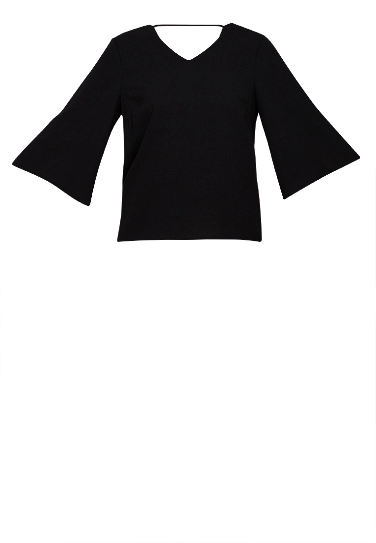 ZALORA BASICS V Neck Batwing Sleeves Blouse - Billede 5