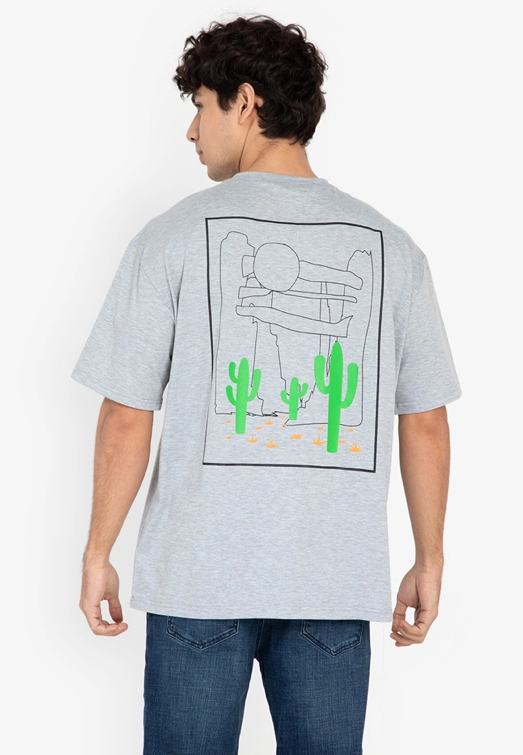 ZALORA BASICS Wild Wild West T-Shirt - Billede 5