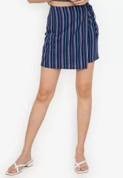 ZALORA BASICS Overlap Mini Skirt