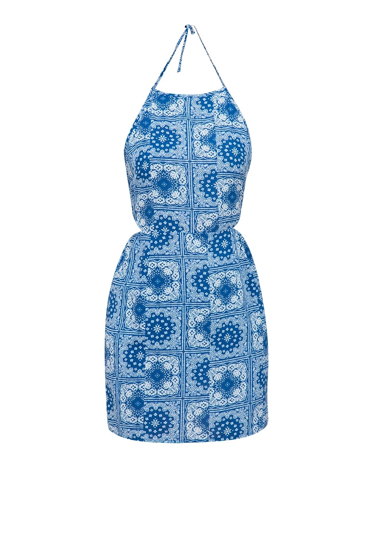 ZALORA BASICS Tie Back Halter Mini Dress - Billede 5