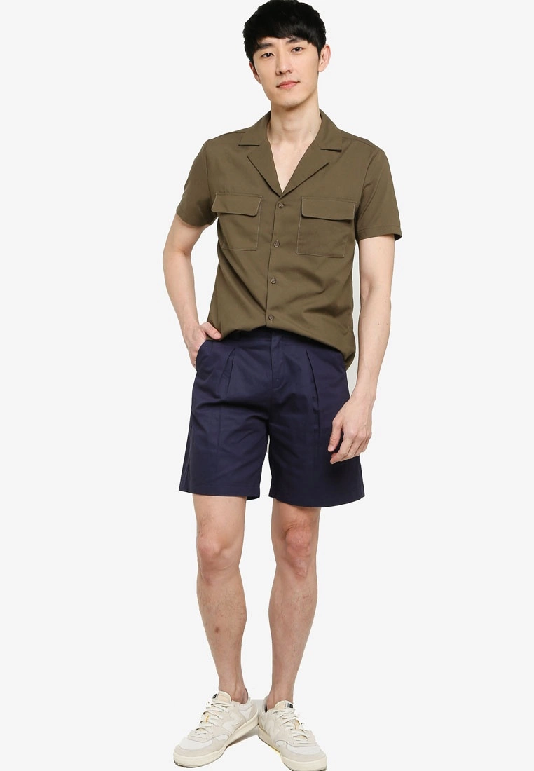 ZALORA BASICS Pocket Front Short Sleeve Shirt - Billede 4