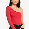 ZALORA BASICS Long Sleeve Toga Bodysuit