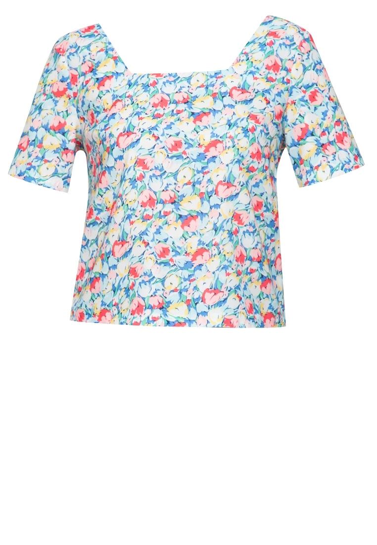 ZALORA BASICS 100% Recycled Polyester Button Back Top - Billede 5