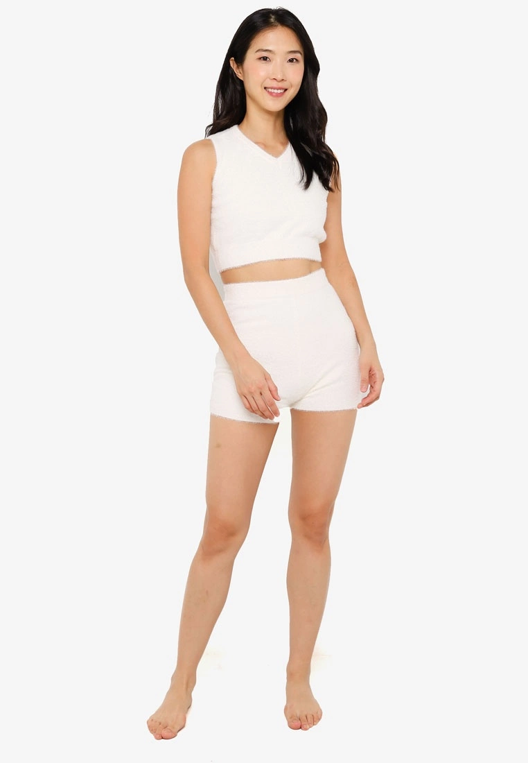 ZALORA BASICS Lounge Fluffy Tank Top - Billede 4