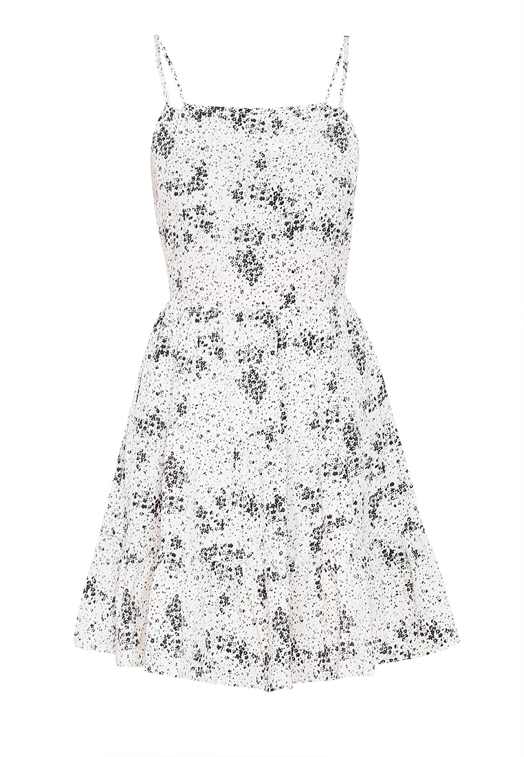 ZALORA BASICS Open Back Tiered Mini Dress - Billede 5