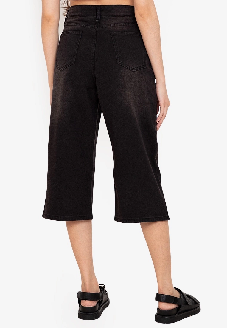 ZALORA BASICS Hi-Rise Culottes Jeans - Billede 2