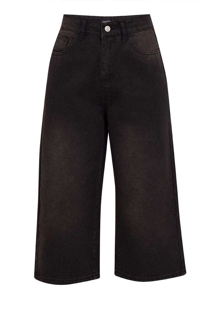 ZALORA BASICS Hi-Rise Culottes Jeans - Billede 5