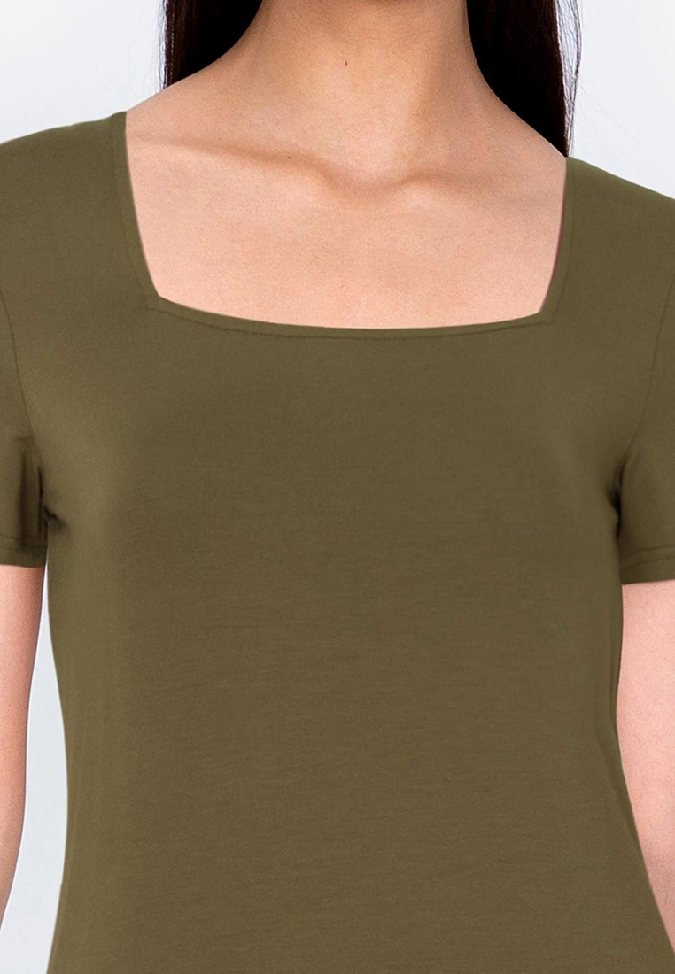 ZALORA BASICS Square Neck Top - Billede 3