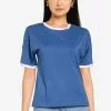 ZALORA BASICS Contrast Collar T-Shirt
