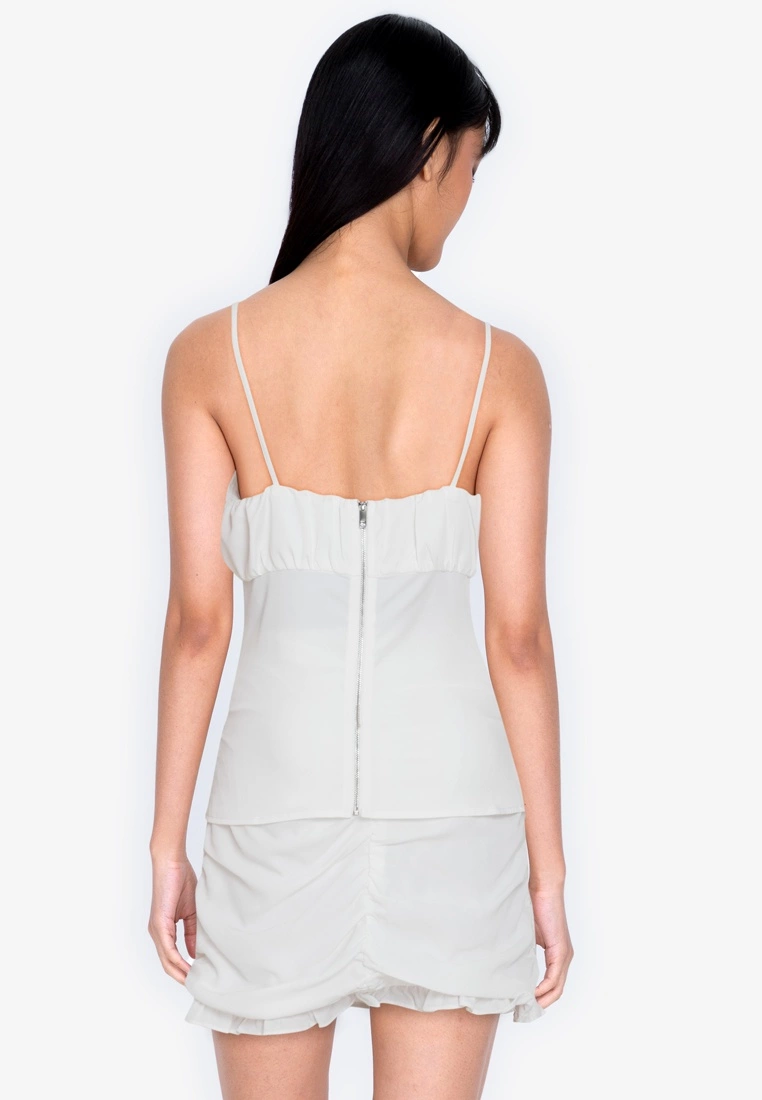 ZALORA BASICS Gathered Front Cami Top - Billede 2