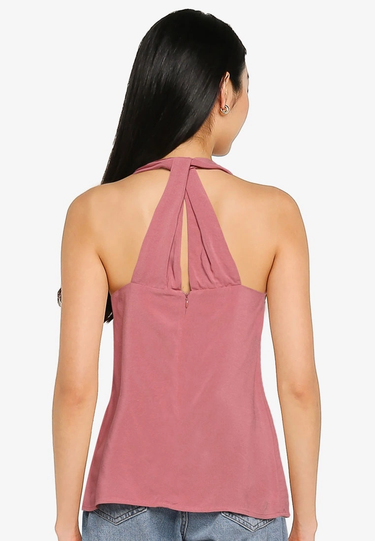 ZALORA BASICS Twist Back Detail Top - Billede 2