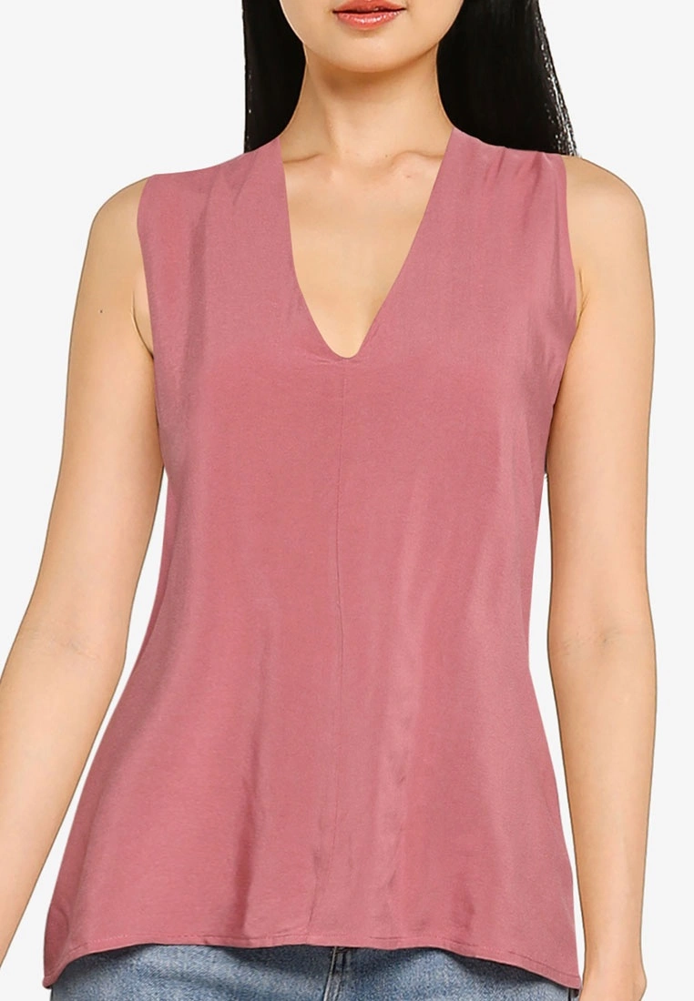 ZALORA BASICS Twist Back Detail Top - Billede 3