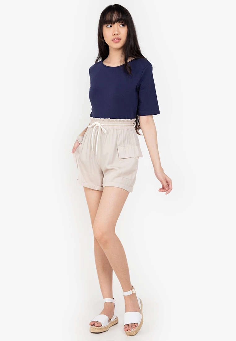 ZALORA BASICS Basic Boat Neck T-shirt - Billede 4