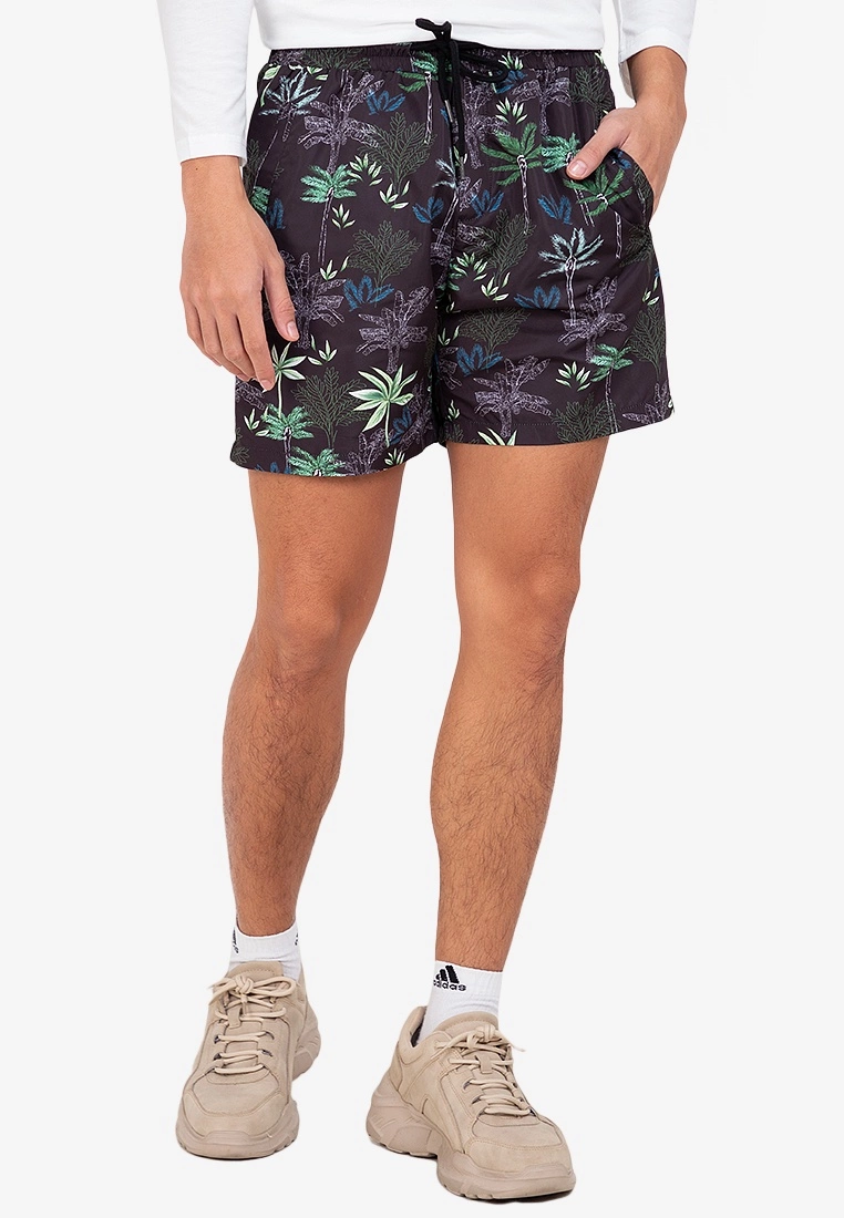 ZALORA BASICS Printed Deck Shorts