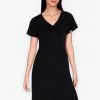 ZALORA BASICS Flare Sleeve Midi Dress with Slit