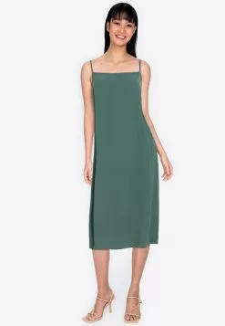 ZALORA BASICS Low Back Column Dress