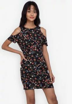 ZALORA BASICS Cold Shoulder Playsuit