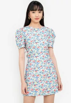 ZALORA BASICS 100% Recycled Polyester Sheath Dress