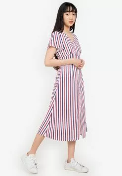 ZALORA BASICS 100% Recycled Polyester Straight Dress