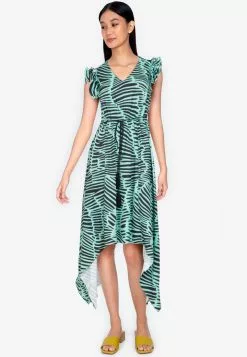 ZALORA BASICS Handkerchief Hem Dress