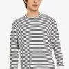 ZALORA BASICS Striped Long-Sleeve T-Shirt
