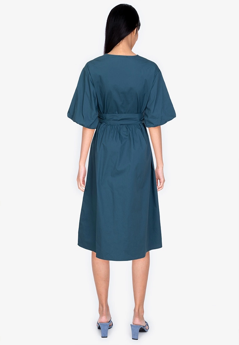 ZALORA BASICS Balloon Sleeve Midi Dress - Billede 2