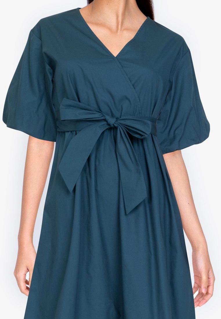 ZALORA BASICS Balloon Sleeve Midi Dress - Billede 3