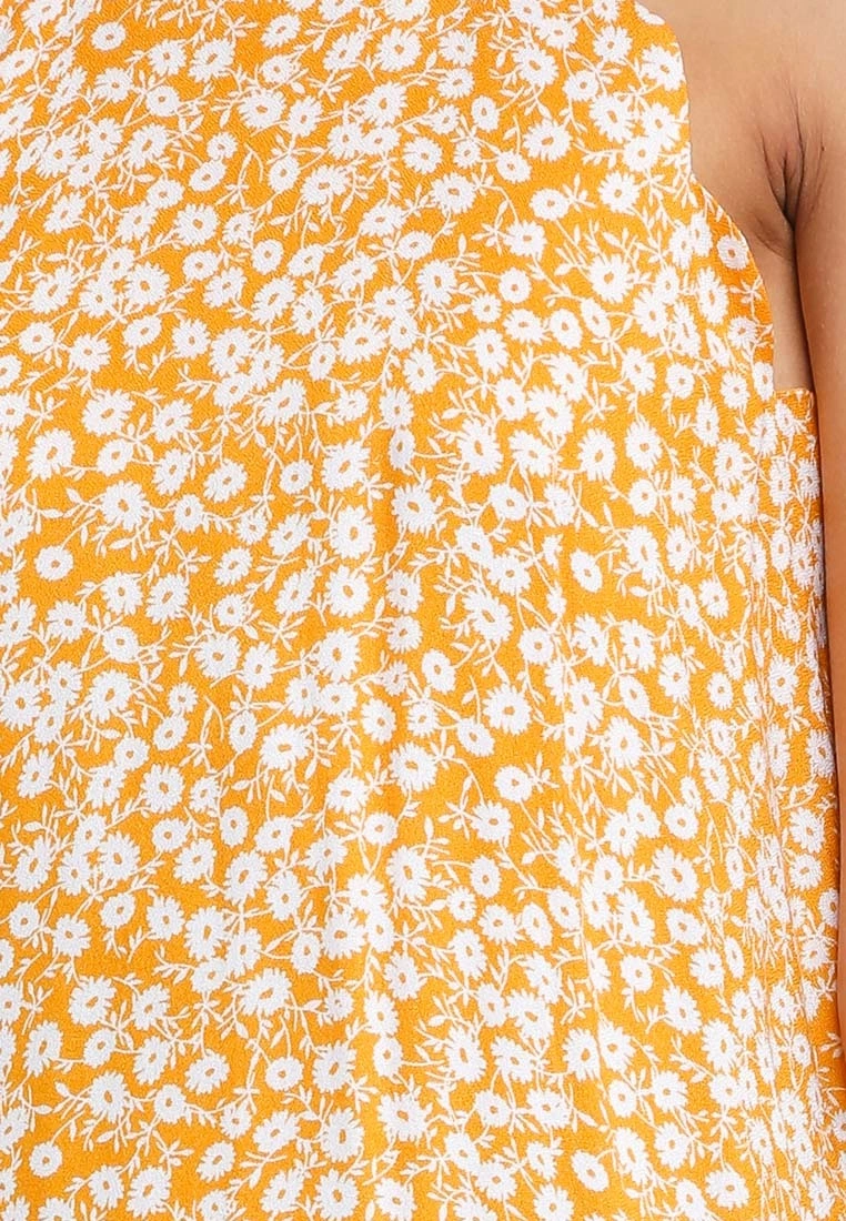 ZALORA BASICS Scallop Edge Halter Mini Dress - Billede 3