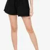 ZALORA BASICS Frill Shorts with Self Tie